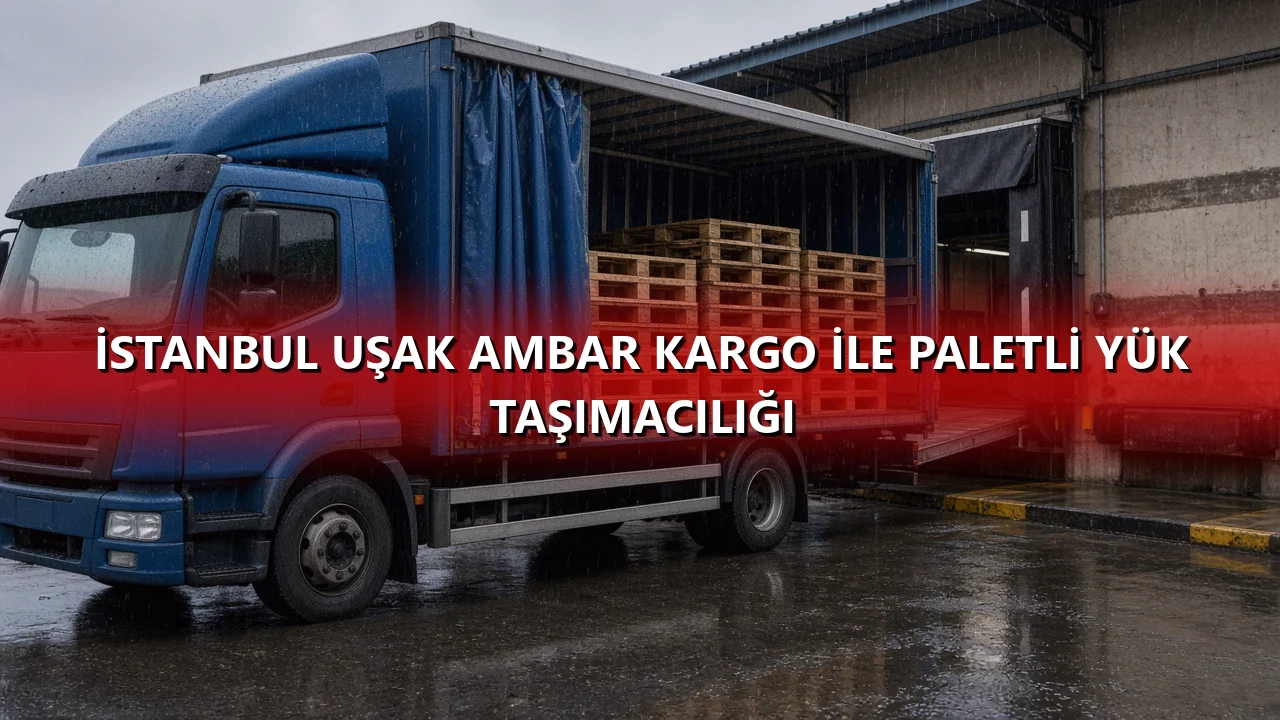 İstanbul Uşak Ambar Kargo İle Paletli Yük Taşımacılığı