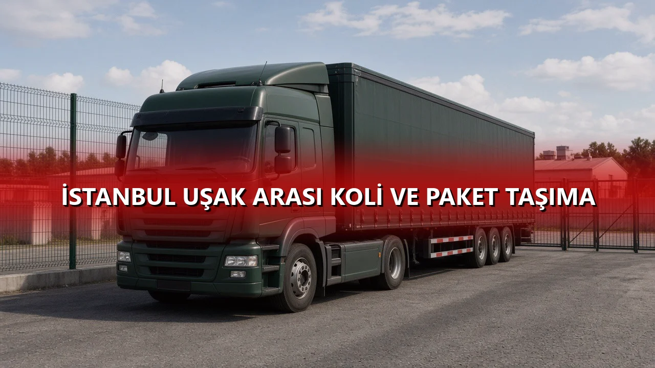 İstanbul Uşak Arası Koli ve Paket Taşıma
